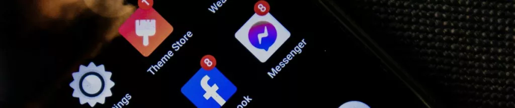 Notification smartphone facebook et messenger sur android