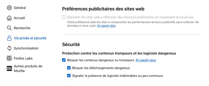 Firefox accusé de traçage publicitaire sans consentement de ses utilisateurs