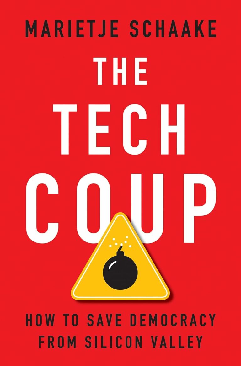 Couverture The Tech Coup Marietje Schaake